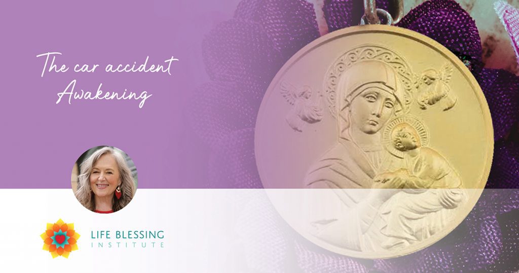 Car accident awakening image