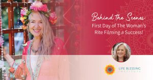 Behind the Scenes: First Day of The Woman’s Rite Filming a Success.